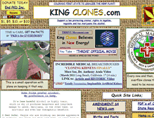 Tablet Screenshot of kingclones.com